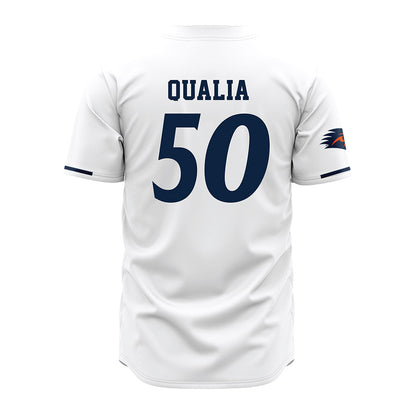 UTSA - NCAA Baseball : Jake Qualia - White Jersey-1