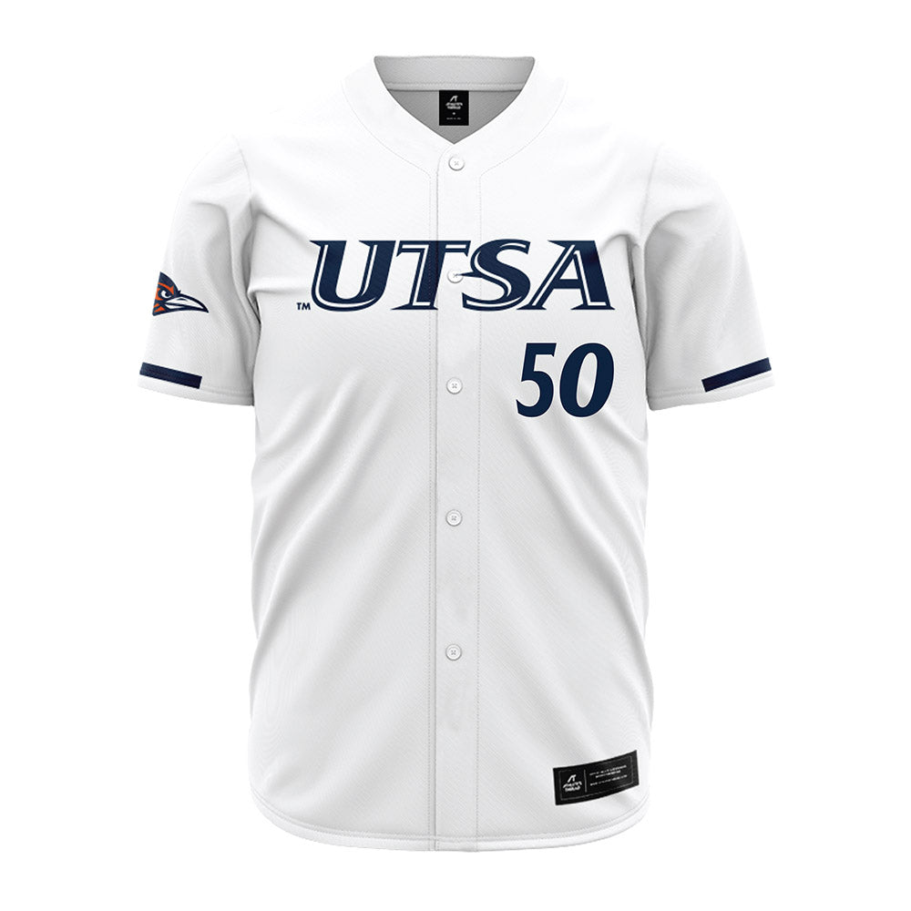 UTSA - NCAA Baseball : Jake Qualia - White Jersey-0