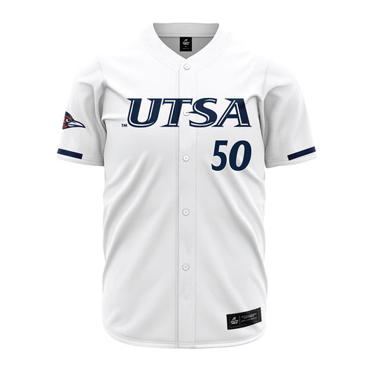 UTSA - NCAA Baseball : Jake Qualia - White Jersey-0
