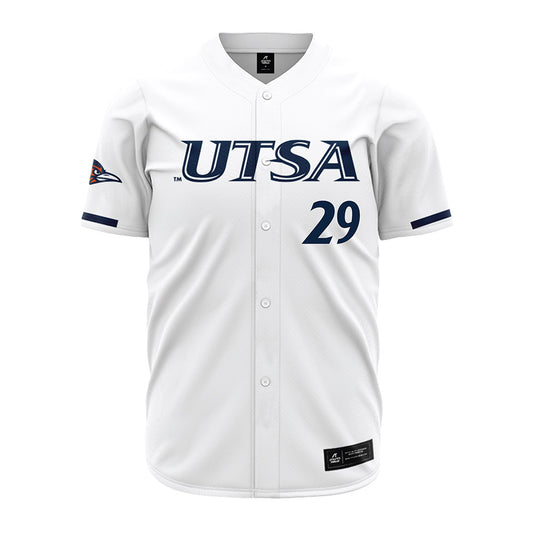 UTSA - NCAA Baseball : Christopher Gutierrez - White Jersey-0