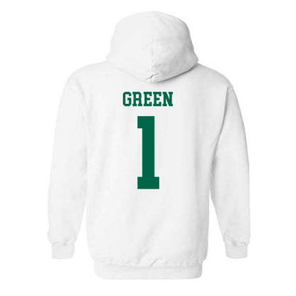 USF - NCAA Men's Basketball : DeAnte Green - Classic Shersey Hooded Sweatshirt-1