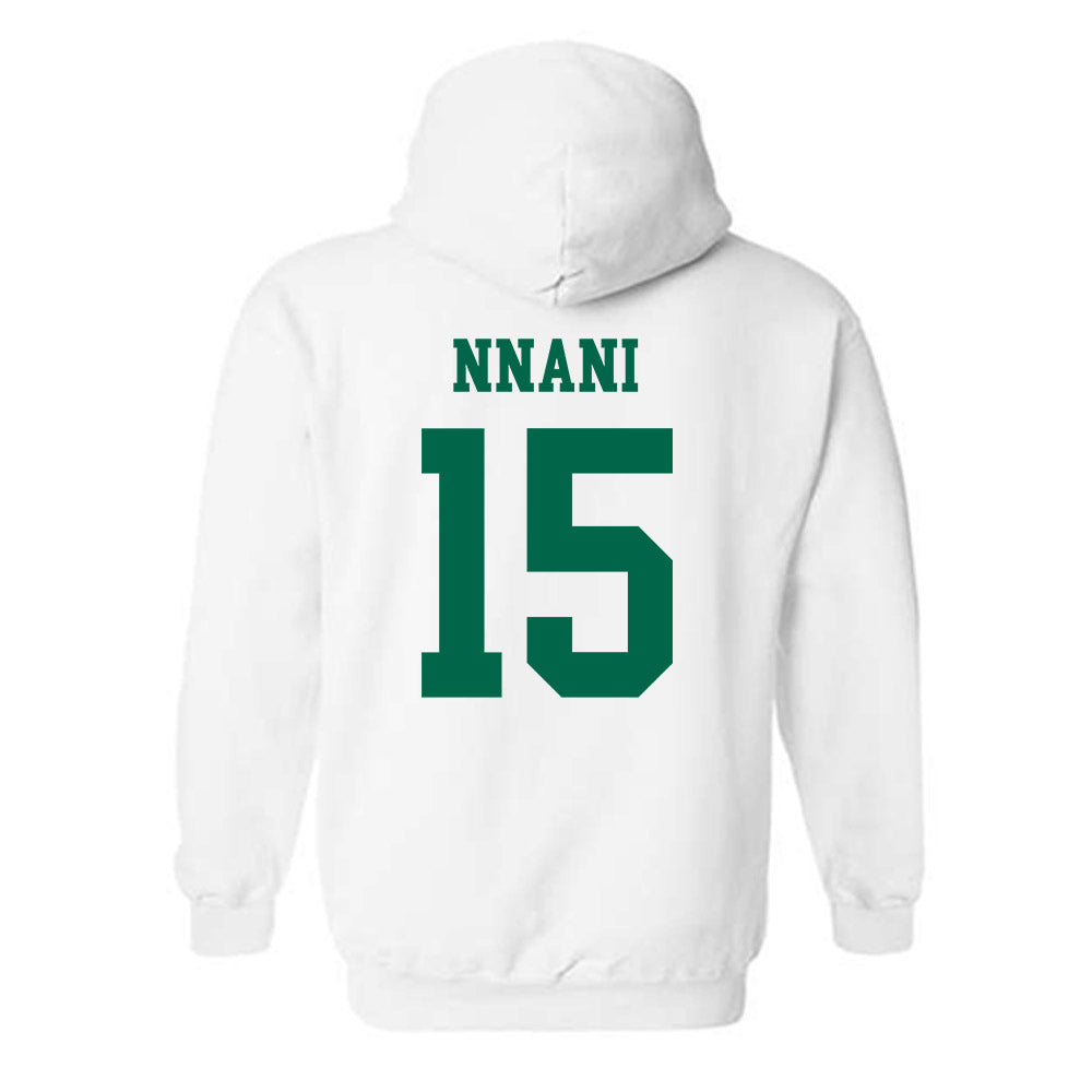 USF - NCAA Men's Basketball : Onyx Nnani - Classic Shersey Hooded Sweatshirt-1