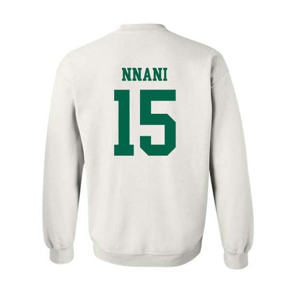 USF - NCAA Men's Basketball : Onyx Nnani - Classic Shersey Crewneck Sweatshirt-1