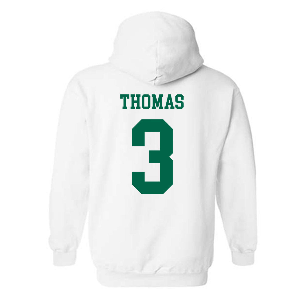 USF - NCAA Women's Volleyball : Miya Thomas - Classic Shersey Hooded Sweatshirt-1