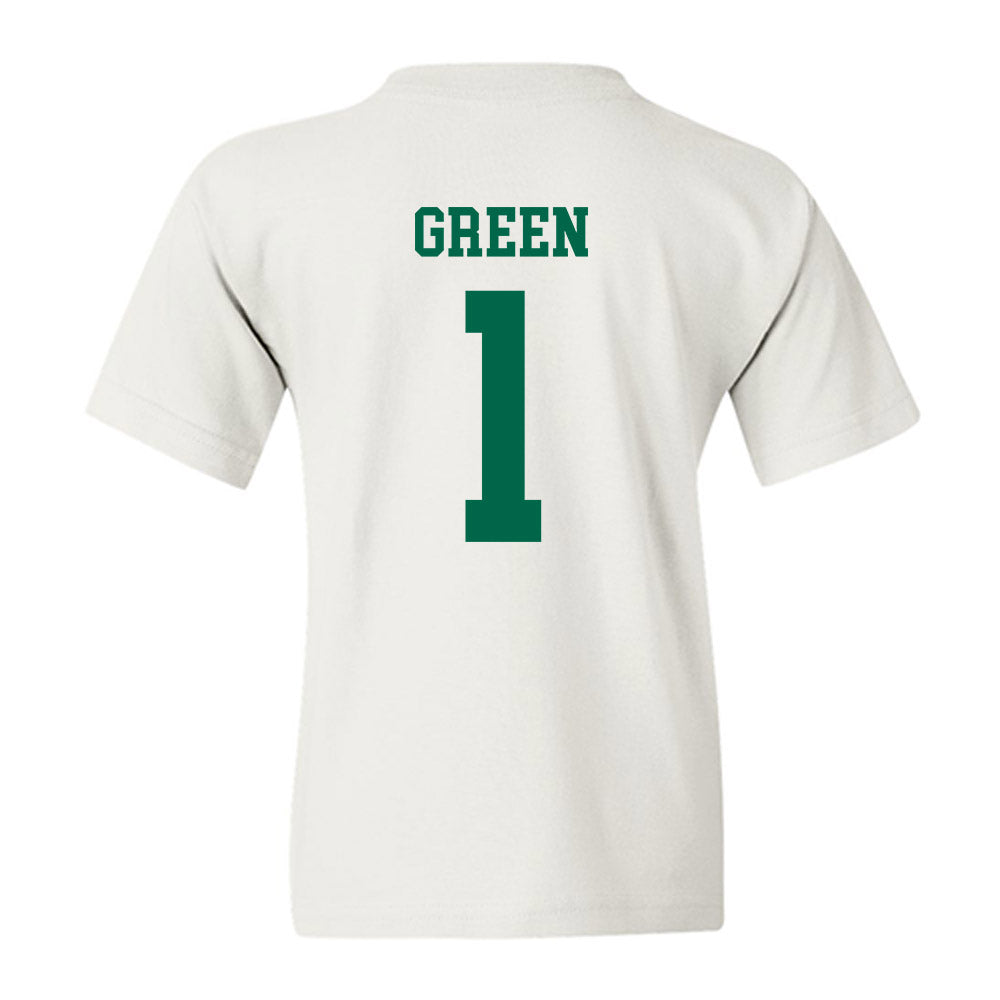 USF - NCAA Men's Basketball : DeAnte Green - Classic Shersey Youth T-Shirt-1