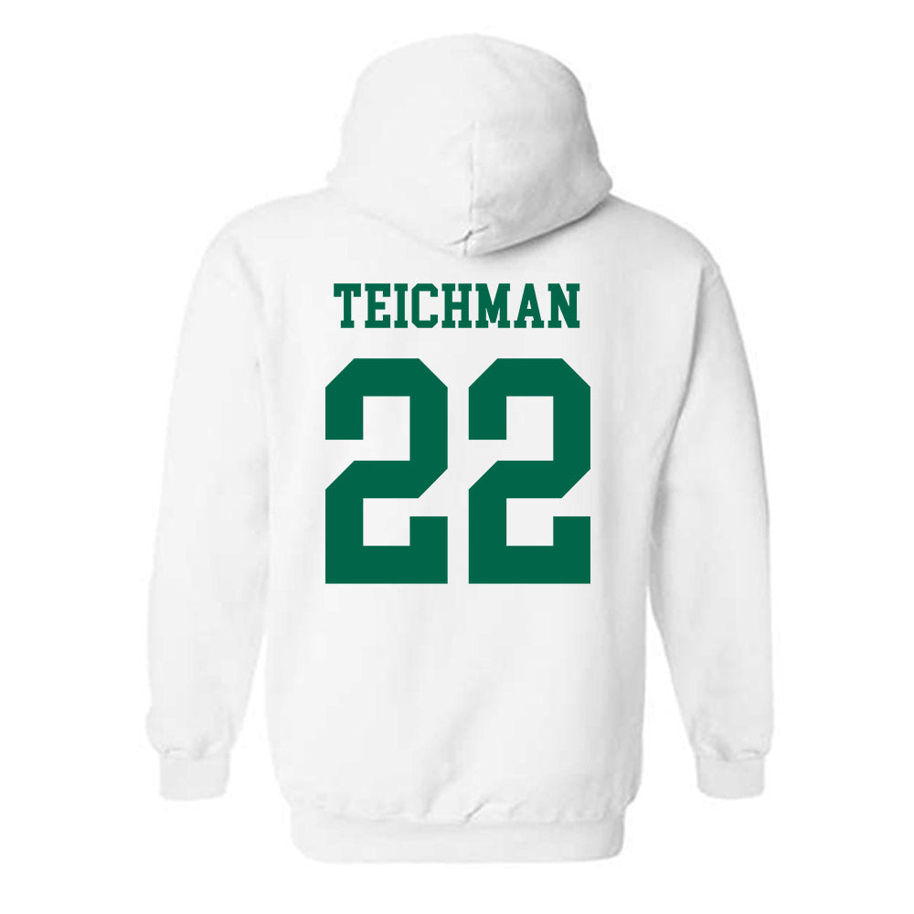 USF - NCAA Women's Basketball : Lee Teichman - Classic Shersey Hooded Sweatshirt-1
