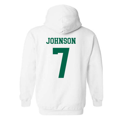 USF - NCAA Men's Basketball : Jayden Johnson - Classic Shersey Hooded Sweatshirt-1