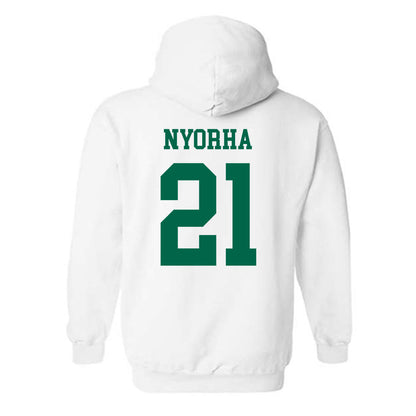 USF - NCAA Men's Basketball : Adriel Nyorha - Classic Shersey Hooded Sweatshirt-1