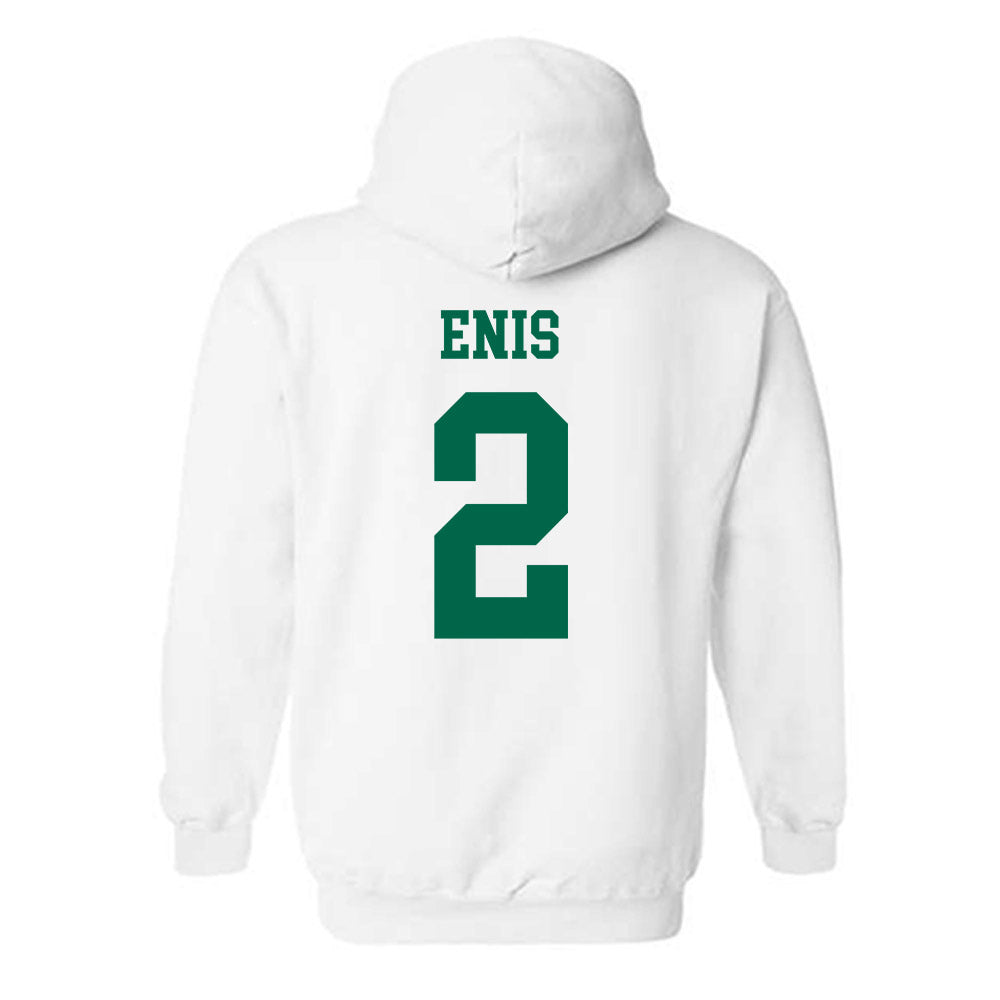 USF - NCAA Men's Basketball : Wes Enis - Classic Shersey Hooded Sweatshirt-1