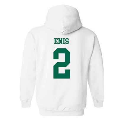 USF - NCAA Men's Basketball : Wes Enis - Classic Shersey Hooded Sweatshirt-1