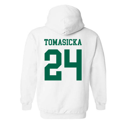 USF - NCAA Women's Basketball : Raina Tomasicka - Classic Shersey Hooded Sweatshirt-1