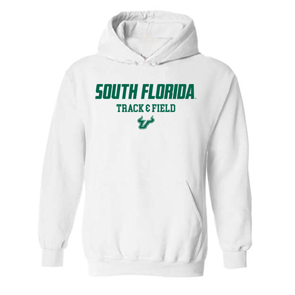 USF - NCAA Women's Track & Field : Alexia Latore - Classic Shersey Hooded Sweatshirt-0