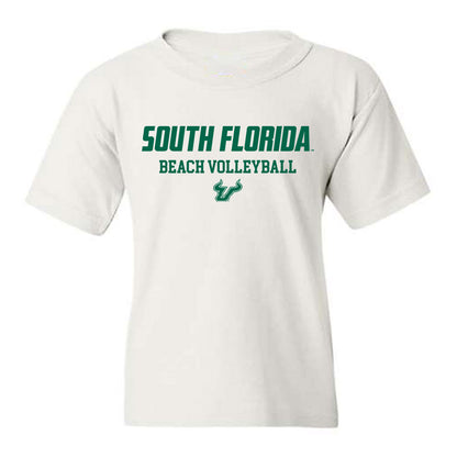 USF - NCAA Beach Volleyball : Addison Bounds - Classic Shersey Youth T-Shirt-0