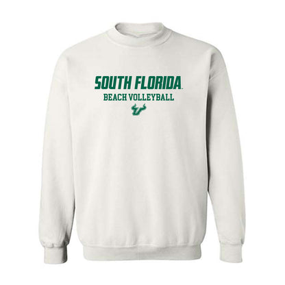 USF - NCAA Beach Volleyball : Addison Bounds - Classic Shersey Crewneck Sweatshirt-0
