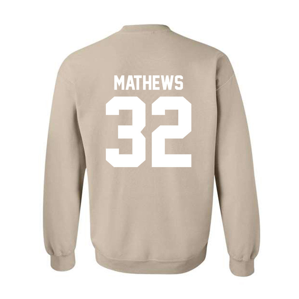 USF - NCAA Football : Connor Mathews - Classic Shersey Crewneck Sweatshirt-1