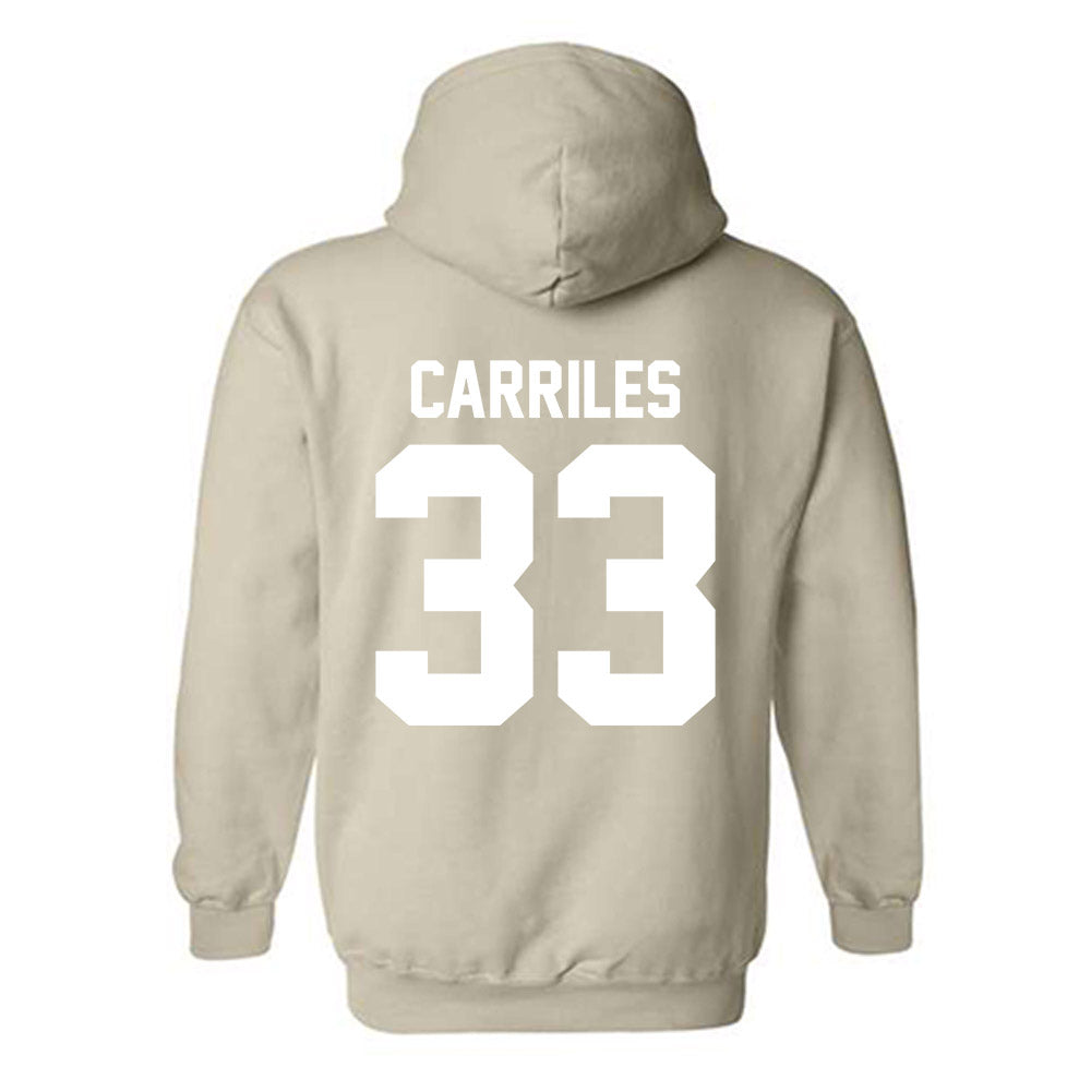 USF - NCAA Baseball : Santiago Carriles - Classic Shersey Hooded Sweatshirt-1