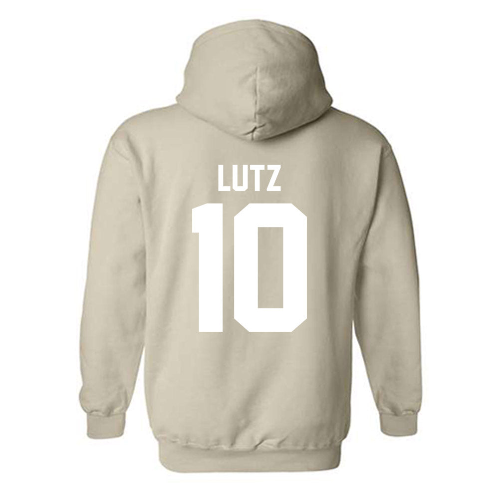 USF - NCAA Baseball : Jack Lutz - Classic Shersey Hooded Sweatshirt-1