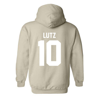 USF - NCAA Baseball : Jack Lutz - Classic Shersey Hooded Sweatshirt-1