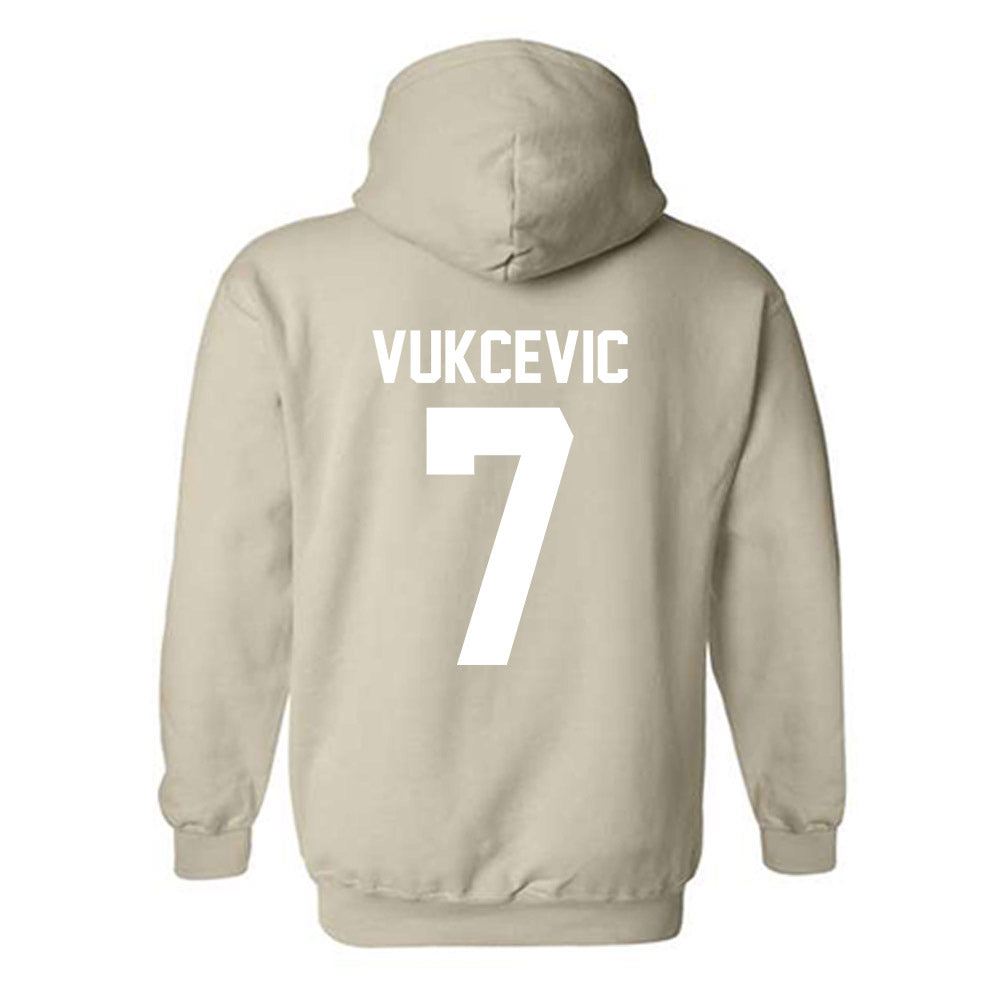 USF - NCAA Women's Basketball : Lanaa Vukcevic - Classic Shersey Hooded Sweatshirt-1