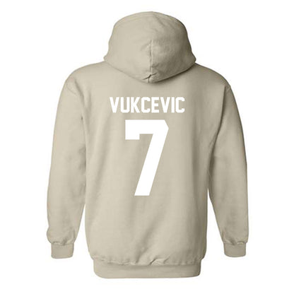 USF - NCAA Women's Basketball : Lanaa Vukcevic - Classic Shersey Hooded Sweatshirt-1