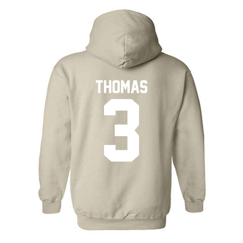 USF - NCAA Women's Volleyball : Miya Thomas - Classic Shersey Hooded Sweatshirt-1