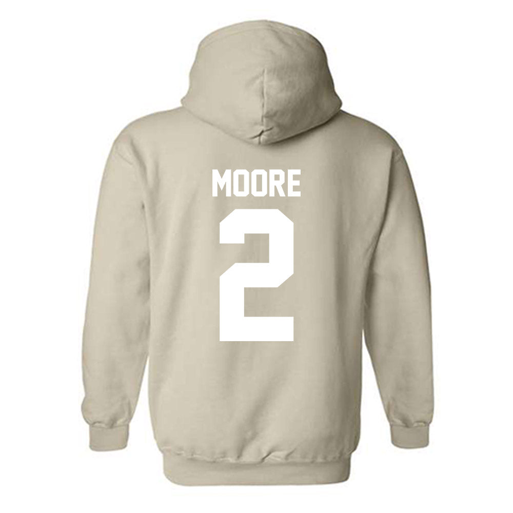 USF - NCAA Men's Basketball : Darren Moore - Classic Shersey Hooded Sweatshirt-1