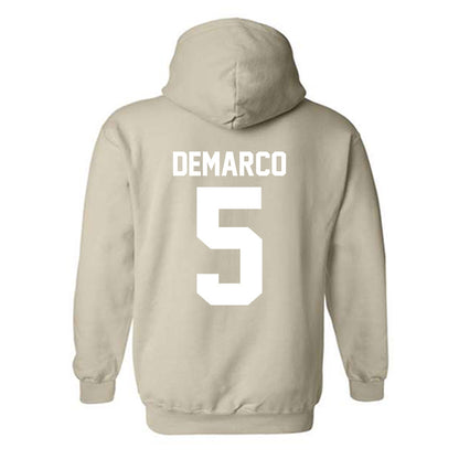 USF - NCAA Women's Lacrosse : Taylor DeMarco - Classic Shersey Hooded Sweatshirt-1