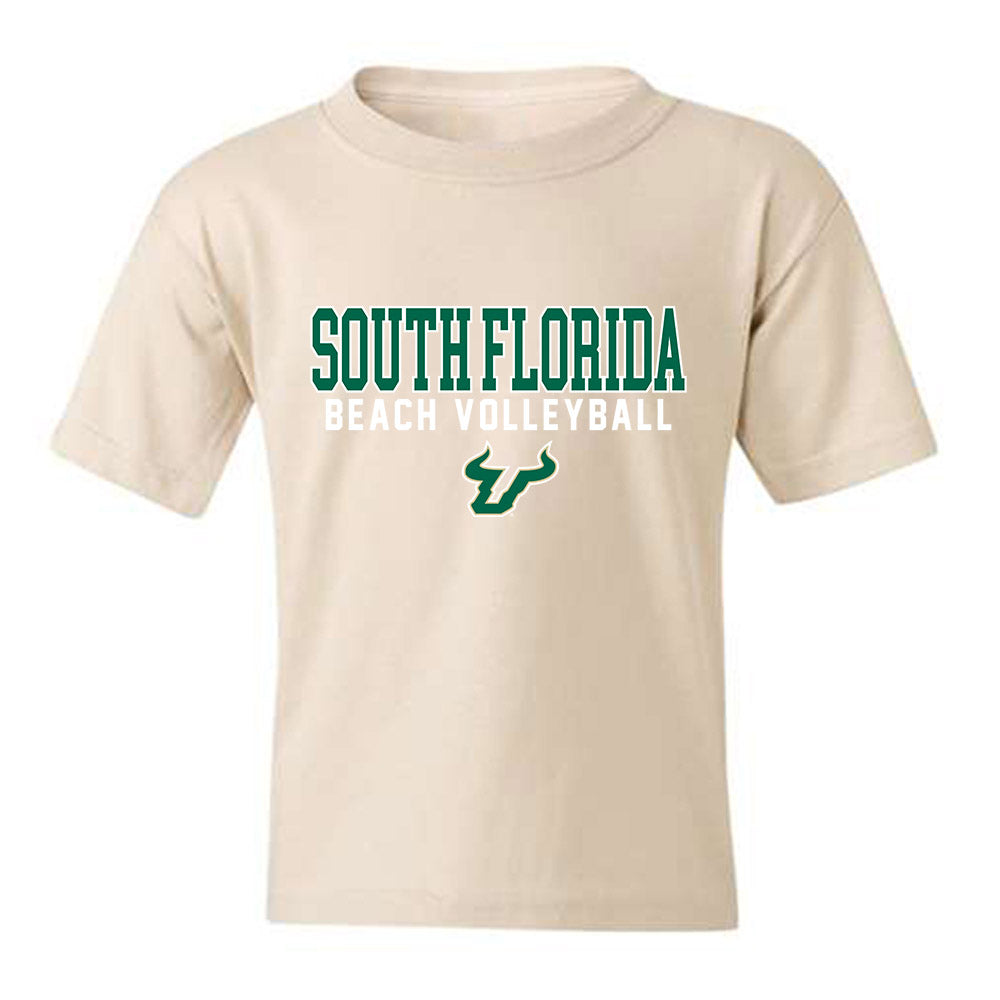 USF - NCAA Beach Volleyball : Addison Bounds - Classic Shersey Youth T-Shirt-0