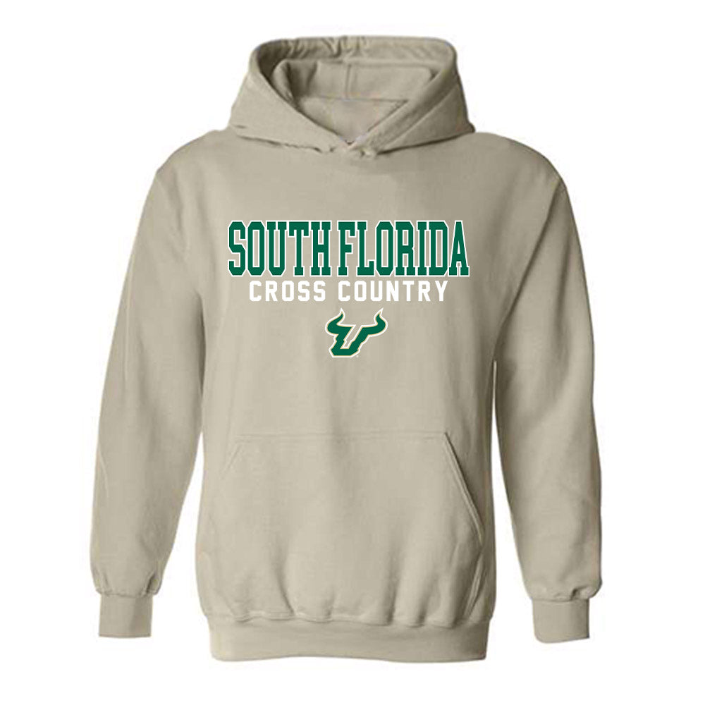 USF - NCAA Men's Cross Country : Karim Belmahdi - Classic Shersey Hooded Sweatshirt-0