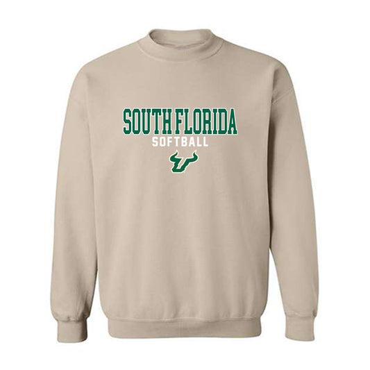USF - NCAA Softball : Toryn Fulton - Classic Shersey Crewneck Sweatshirt-0