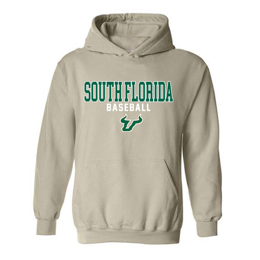 USF - NCAA Baseball : Taylor Casson - Classic Shersey Hooded Sweatshirt-0