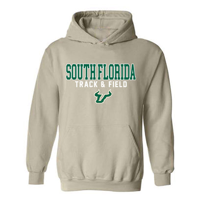 USF - NCAA Men's Track & Field : Gabriel Moronta - Classic Shersey Hooded Sweatshirt-0