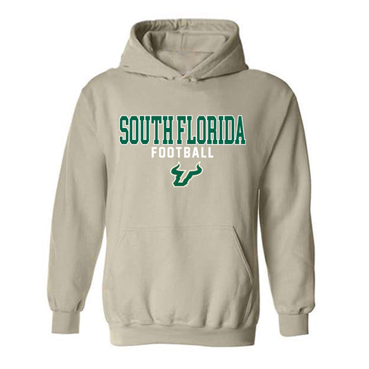 USF - NCAA Football : Tayte Crable - Classic Shersey Hooded Sweatshirt-0