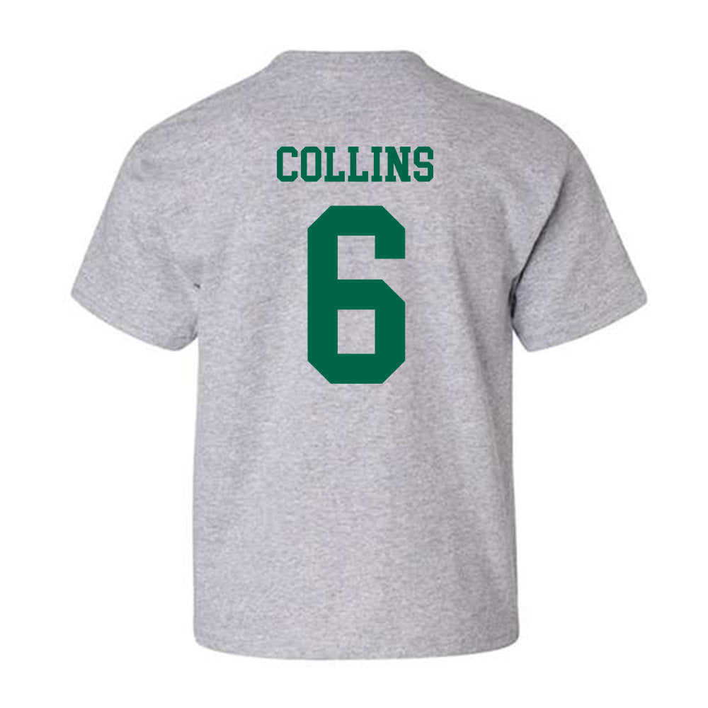USF - NCAA Men's Basketball : Daimion Collins - Classic Shersey Youth T-Shirt-1