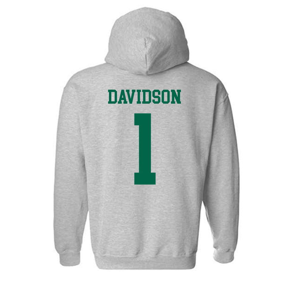USF - NCAA Women's Basketball : Katie Davidson - Classic Shersey Hooded Sweatshirt-1