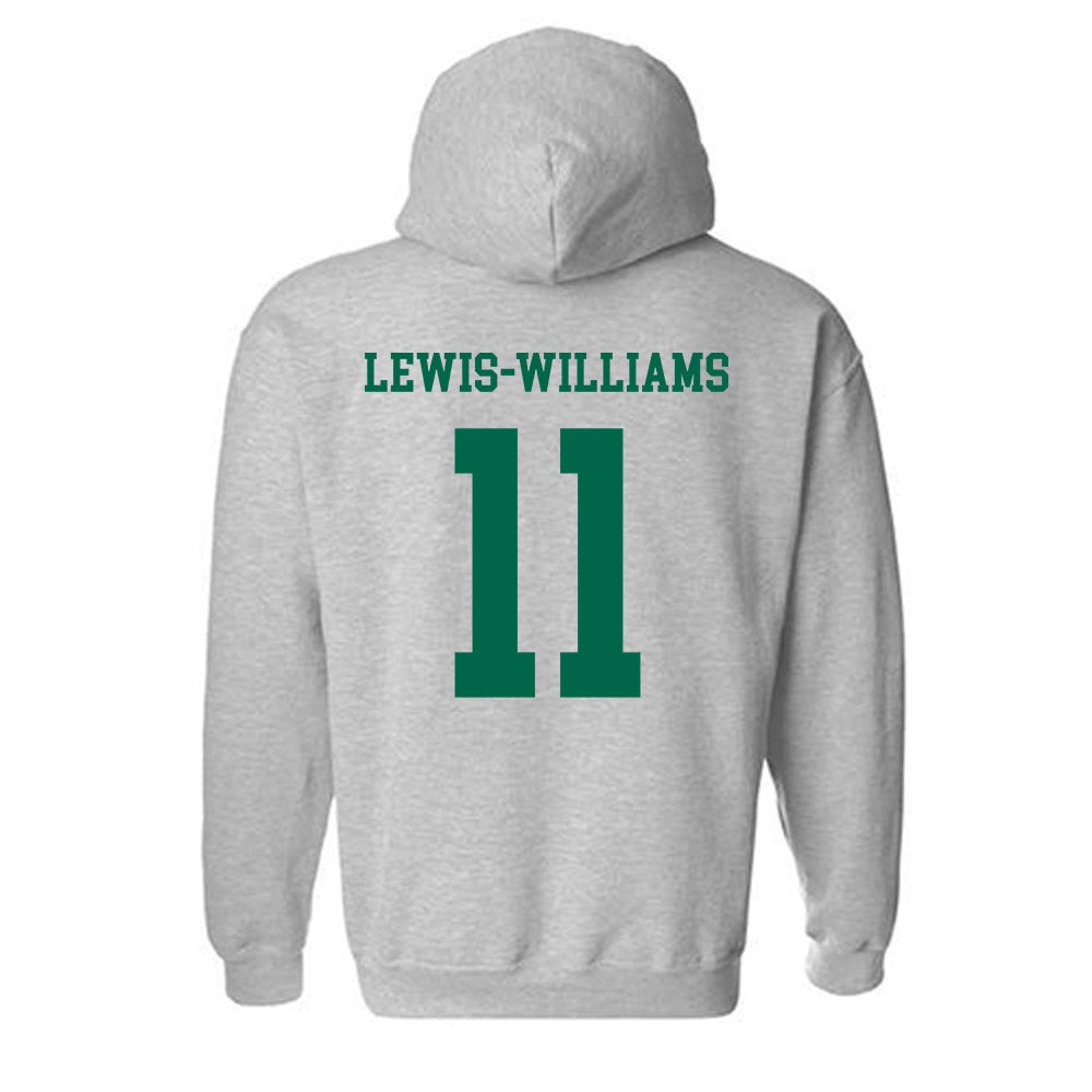 USF - NCAA Women's Basketball : Kirsten Lewis-Williams - Classic Shersey Hooded Sweatshirt-1