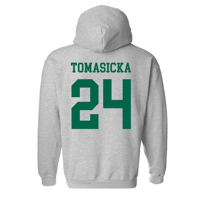 USF - NCAA Women's Basketball : Raina Tomasicka - Classic Shersey Hooded Sweatshirt-1