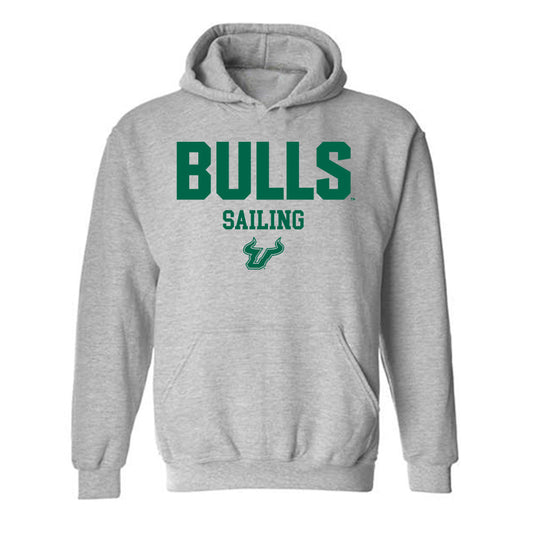 USF - NCAA Women's Sailing : Reese Ambrose - Classic Shersey Hooded Sweatshirt-0