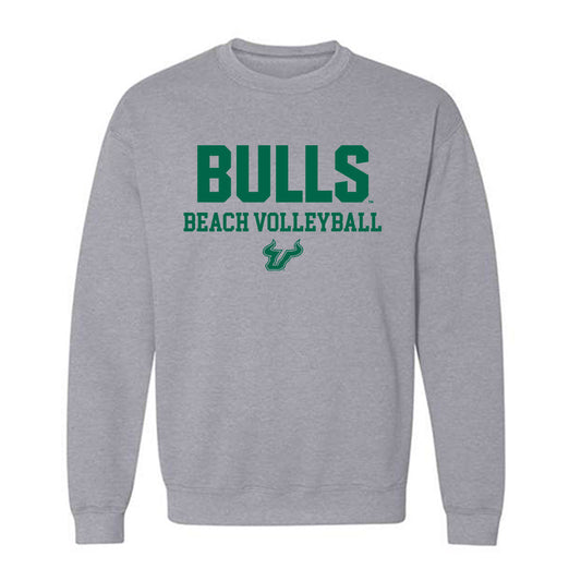 USF - NCAA Beach Volleyball : Addison Bounds - Classic Shersey Crewneck Sweatshirt-0