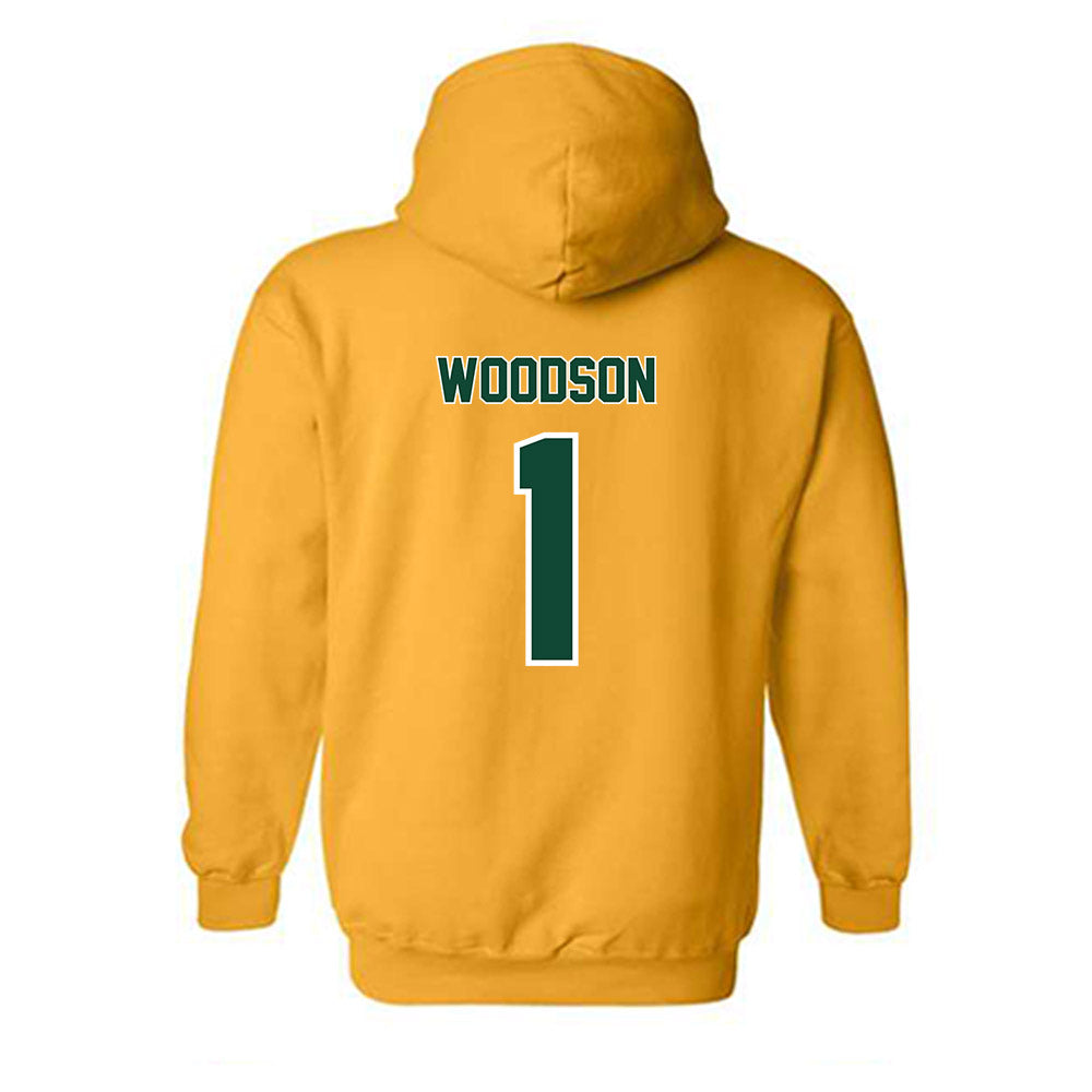 Baylor - NCAA Baseball : TJ Woodson - Classic Shersey Hooded Sweatshirt-1