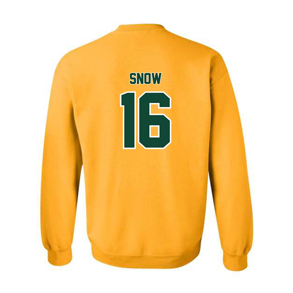 Baylor - NCAA Baseball : Hunter Snow - Classic Shersey Crewneck Sweatshirt-1