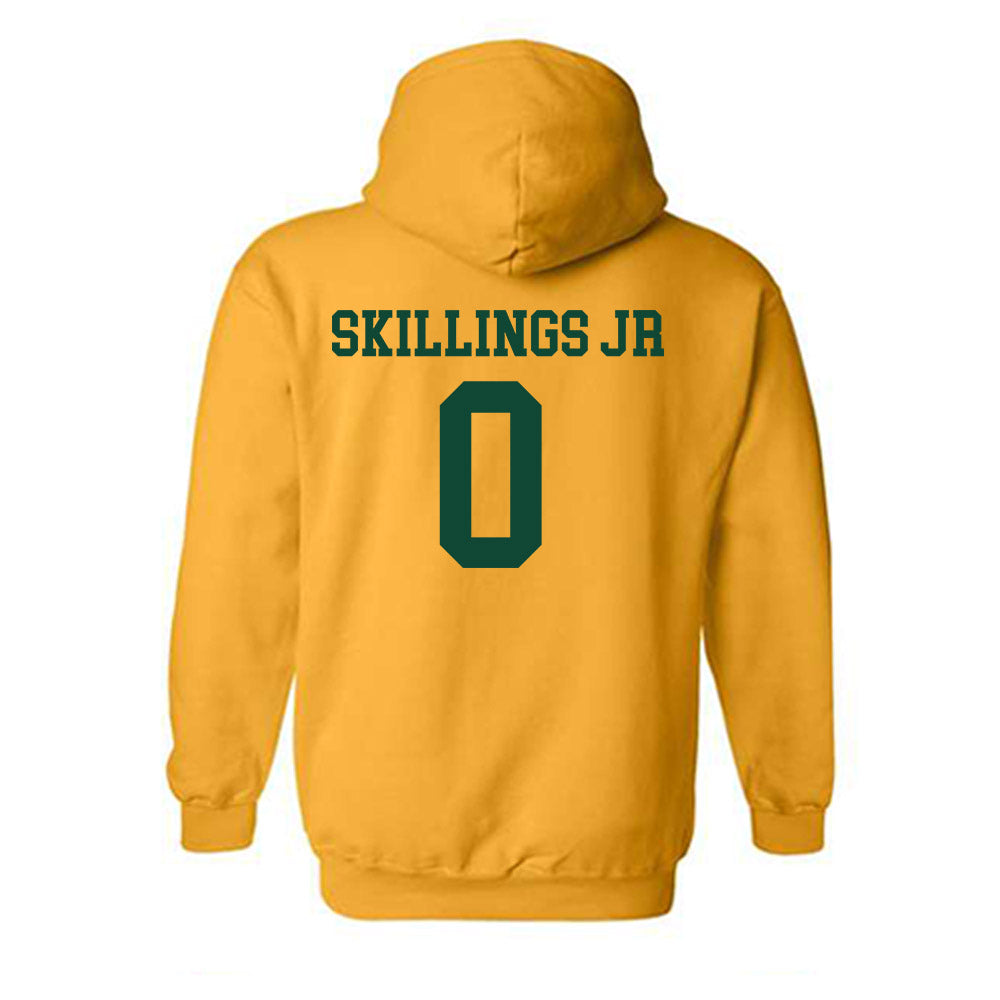 Baylor - NCAA Men's Basketball : Daniel Skillings Jr - Sports Shersey Hooded Sweatshirt-1