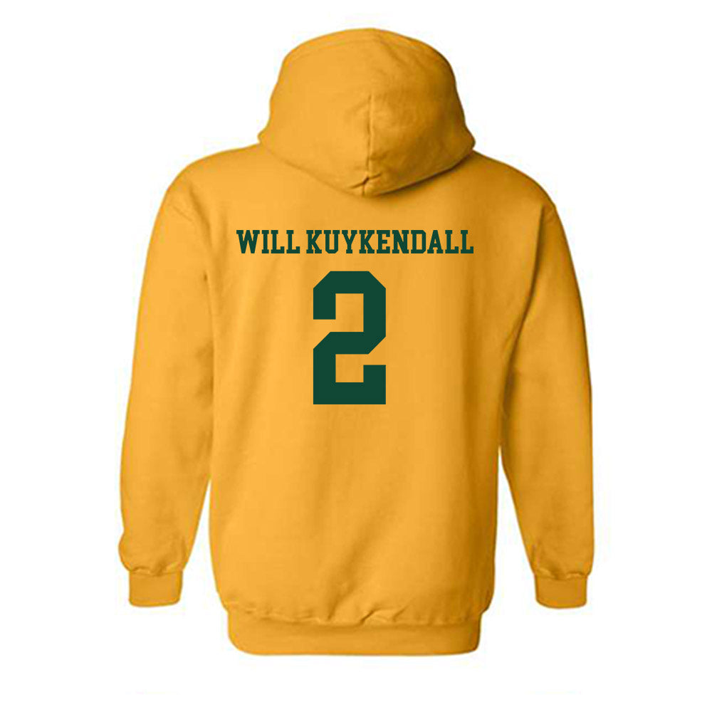 Baylor - NCAA Men's Basketball : Will Will Kuykendall - Sports Shersey Hooded Sweatshirt-1