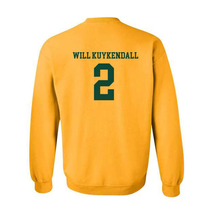 Baylor - NCAA Men's Basketball : Will Will Kuykendall - Sports Shersey Crewneck Sweatshirt-1
