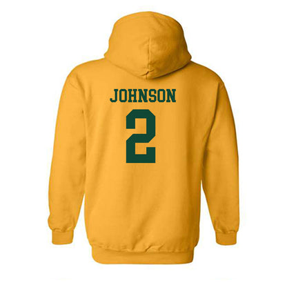 Baylor - NCAA Women's Basketball : Kiersten Johnson - Sports Shersey Hooded Sweatshirt-1