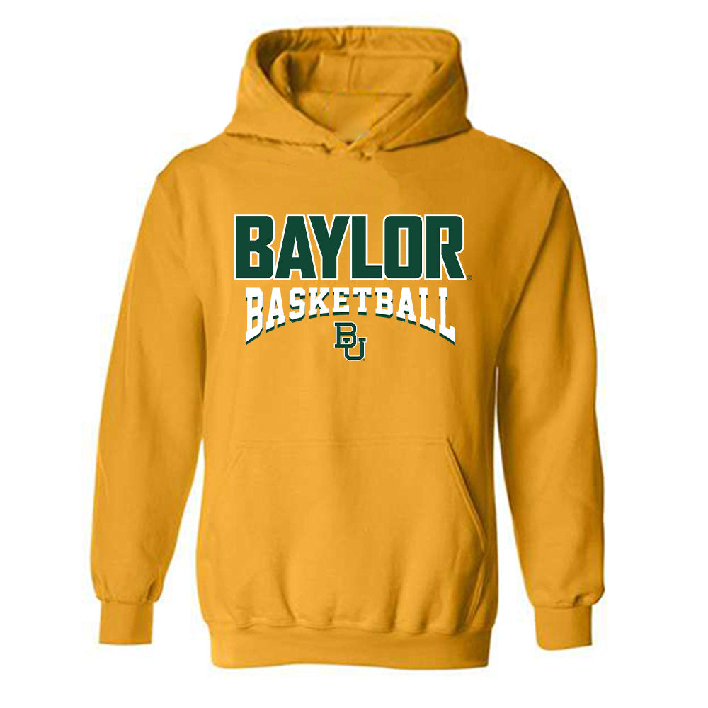 Baylor - NCAA Men's Basketball : Michael Rataj - Sports Shersey Hooded Sweatshirt-0