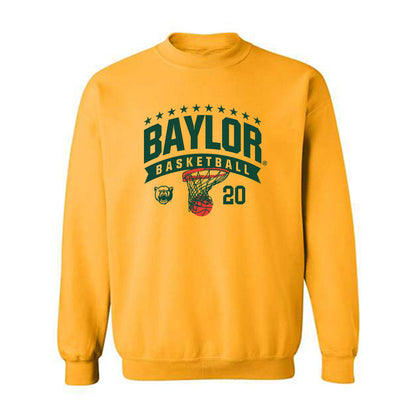 Baylor - NCAA Men's Basketball : Maikcol Perez - Classic Shersey Crewneck Sweatshirt-0