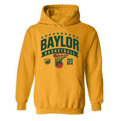 Baylor - NCAA Men's Basketball : Juslin Bodo Bodo - Classic Shersey Hooded Sweatshirt-0