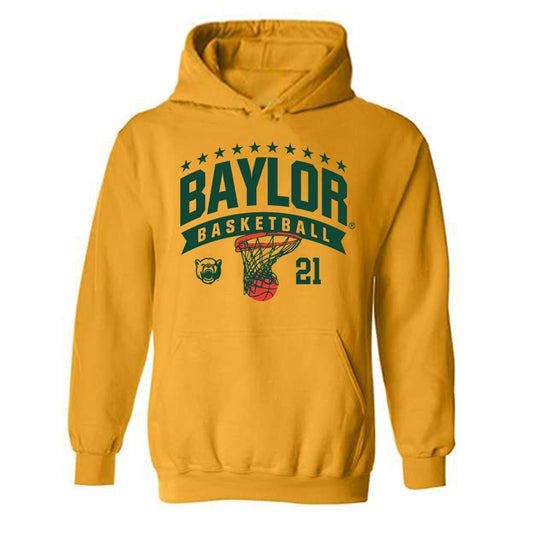 Baylor - NCAA Men's Basketball : Juslin Bodo Bodo - Classic Shersey Hooded Sweatshirt-0