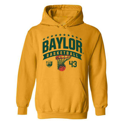 Baylor - NCAA Men's Basketball : Cameron Carr - Classic Shersey Hooded Sweatshirt-0